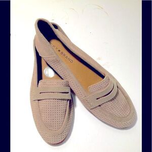 Nwt lucky brand suede leather loafers